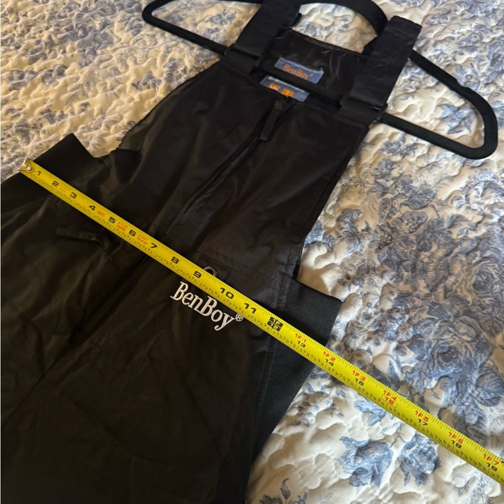 BenBoy Black Snow Bib Overalls - Picture 5 of 6